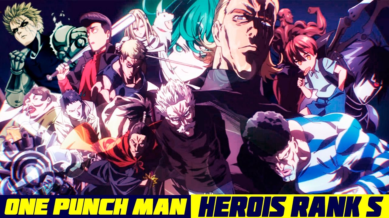 One Punch Man: Tudo sobre os Heróis Classe S! - Aficionados
