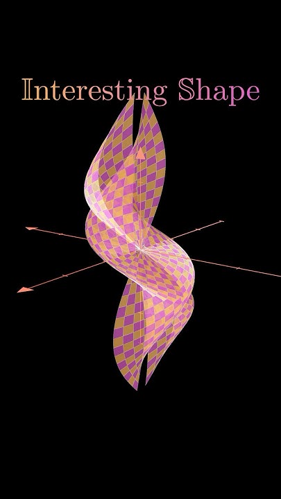 Coding this weird looking shape using python, chat gpt and Manim!#code ...