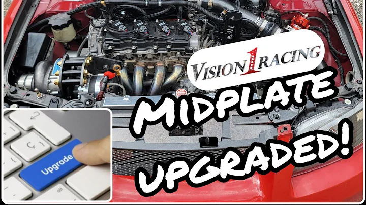 making the gen 2 swap better! Installing the new Vision 1 Racing mid-plate.