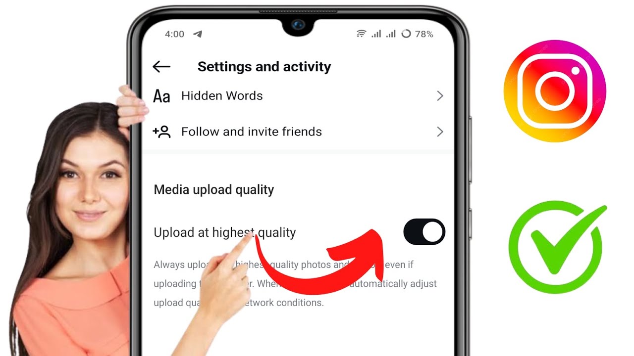 come caricare video di alta qualità su Instagram 2024 - YouTube