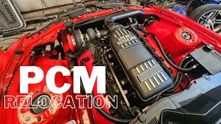 S197 Mustang Wire Tuck/PCM and Fusebox Relocation