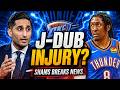 Shams Charania breaks news about Jalen Williams injury