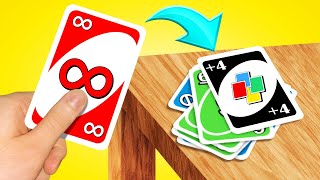 Using INFINITY CARDS To WIN! (Uno Hack) screenshot 1