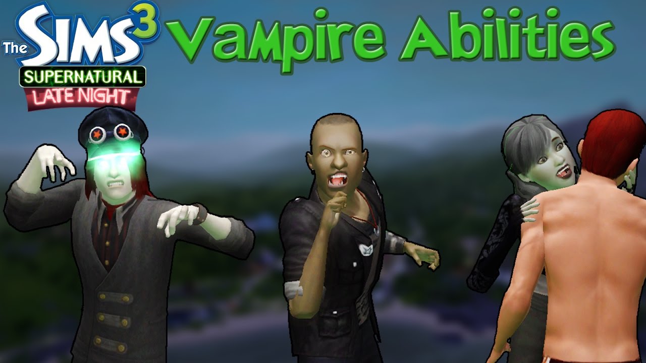 how to become a vampire in sims 3