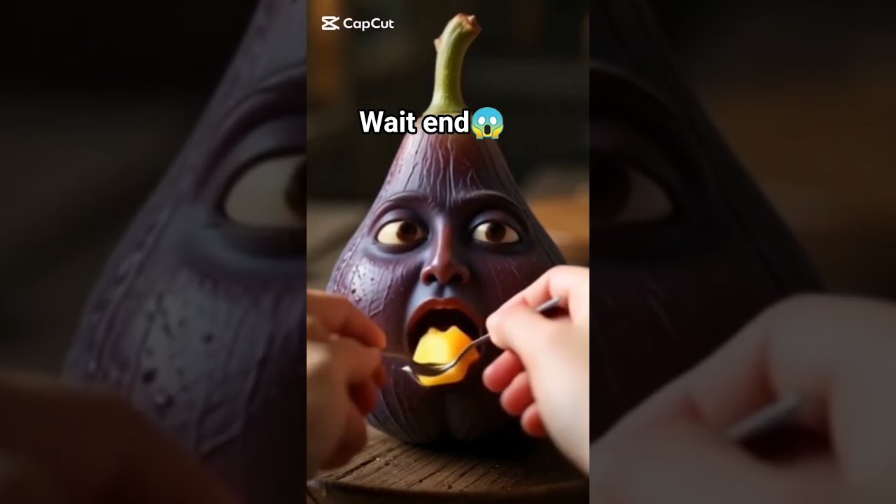  Mysterious Fig Fruit Face Ultra Realistic 3D AI Fruitface Shorts
