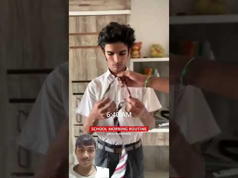 MY MORNING ROUTINE #shorts #school #trending #morning #nostalgia #comedy #explore #funny #schoollife
