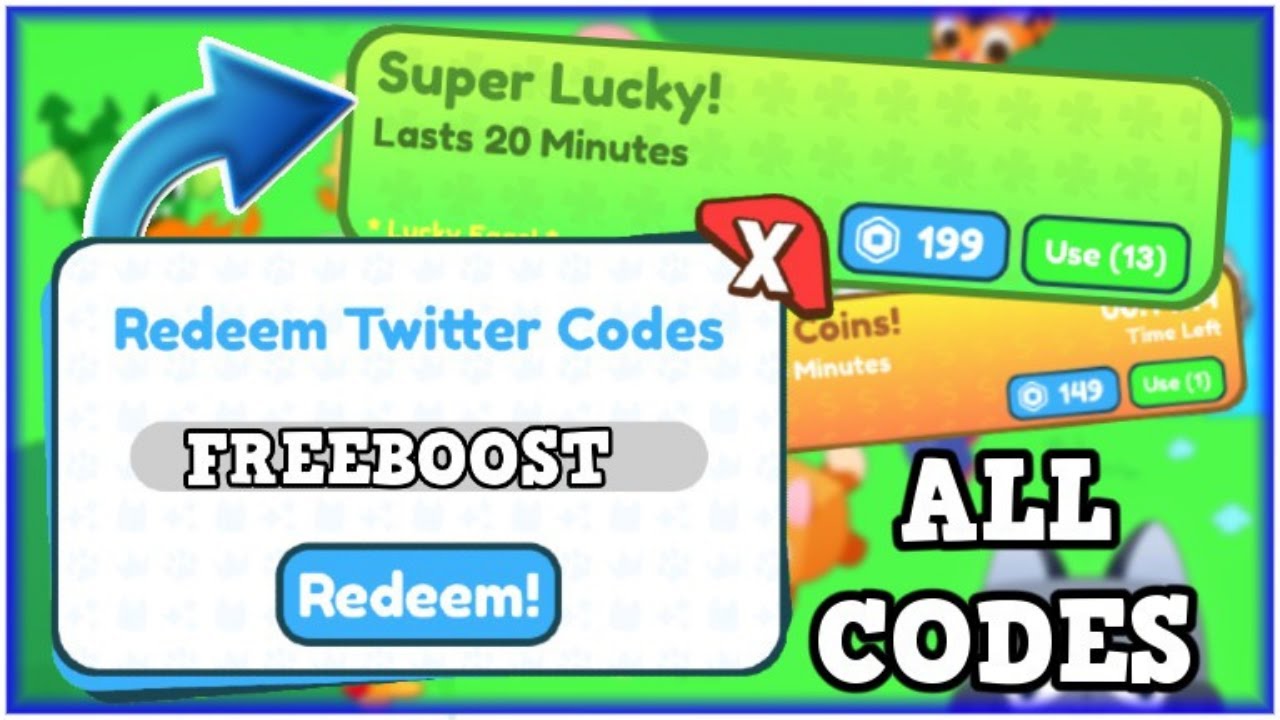 ALL 4 CURRENT WORKING CODES IN PET SIMULATOR X FREE BOOSTS AND DIAMONDS Roblox YouTube