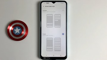 How to change Home screen style on Vivo Y02s Android 12