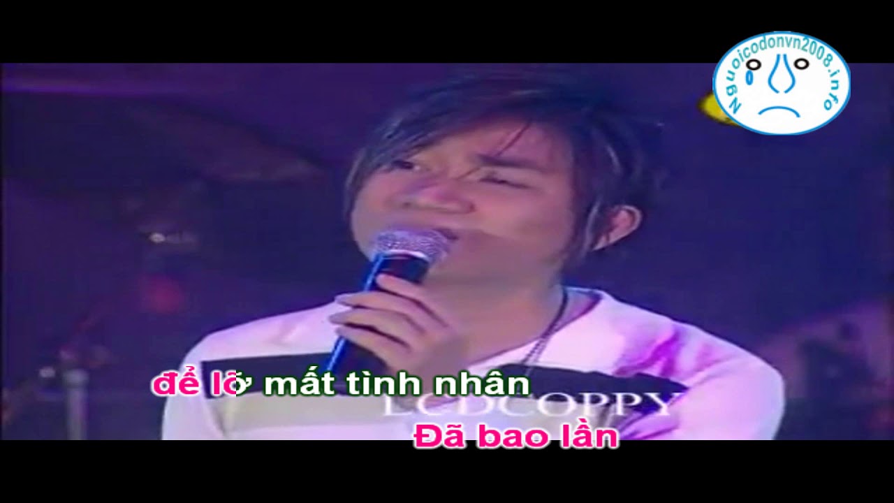 Karaoke Tình xưa nghĩa cũ - Quang linh