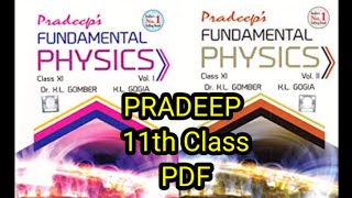 11th Class Pradeep PDF download link pedeep 11th physics download prdeep physics screenshot 3