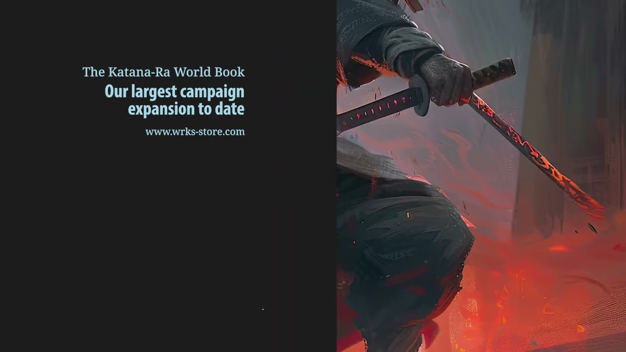 Katana Ra World Book Trailer