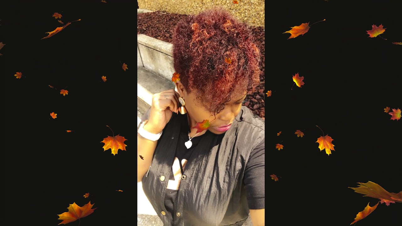 Hair Stylist Client Autumn Leaves Hair Color Theme YouTube