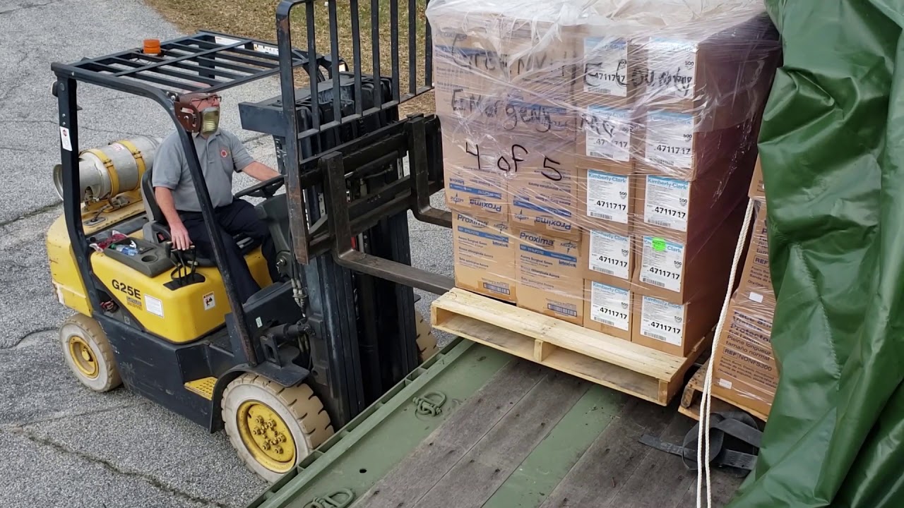 National Strategic Stockpile County Distribution on March 26-27, 2020 ...