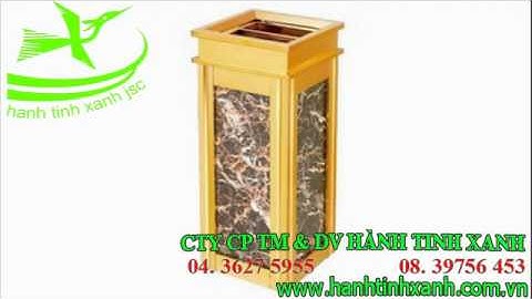 BÁN THÙNG RÁC ĐÁ HOA CƯƠNG TẠI VŨNG TÀU - THÙNG RÁC ĐÁ HOA CUONG CHO NHÀ HÀNG