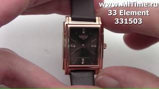 Обзор. Наручные Часы 33 Element 331503