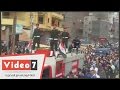 بالفيديو جنازة عسكرية مهيبة لشهيد العريش فى مسقط رأسه بالمحلة