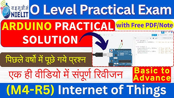 O Level IoT Practical 2025 | O Level M4R5 Practical Solution | O Level IoT Practical Exam 2025
