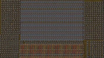 Project wire mess progress video #5: Never enough roboports [upscaled version]