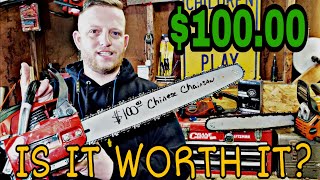 $100 Chinese Chainsaw Unboxing IS IT WORTH IT? by American Piddler 34,096 views 5 years ago 17 minutes