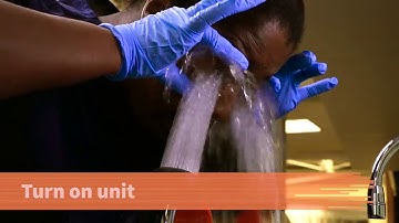 Perform an Emergency Eye Wash