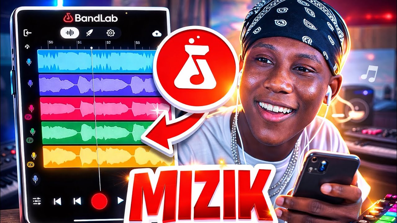 kijan pouw fe mizik sou bandLab ( bien met efè yo ) full formation #millionrecord