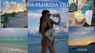 florida trip vlog 🌅🐚🐬*30A, beach, ice cream