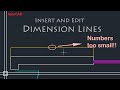 AutoCAD Basics - Edit Dimensions (Simple Tutorial!!) PART 1