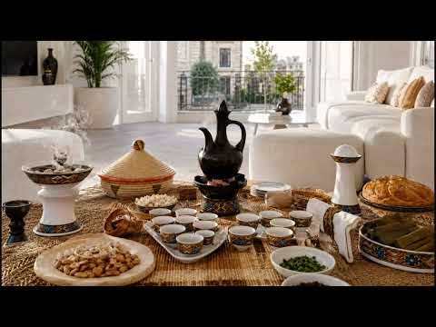 10 Hours 4K Ethiopian Coffee Ambience | Classical Ethiopian Music for Study, Sleep & Relaxation