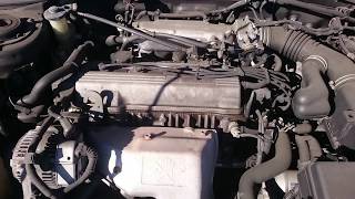 Видео-тест автомобиля Toyota Caldina ( St195-0092009, 3S-FE, черный, 1995г)