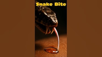 How a Snake Bite? 3D Animation 🤯