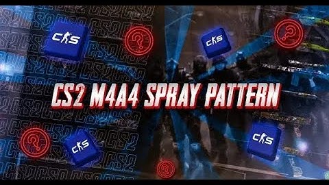CS2 M4A4 Spray Pattern - Learn How To Control M4A4 Recoil