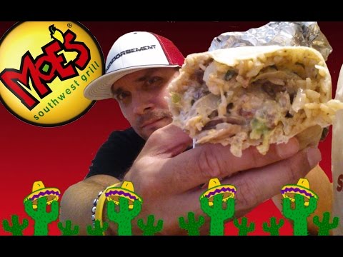MOE'S SOUTHWEST GRILL JOEY BAG O DONUTS BURRITO REVIEW #119