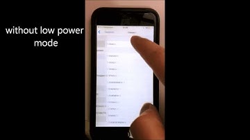 iOS 9 full speed test with low power mode! 1080HD