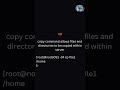 Linux Interview Question What is cp Command