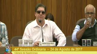 44ª Sessão Ordinária 2017