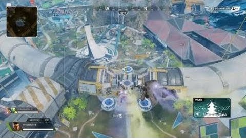 Caustic Skydive Emote | Apex Legends