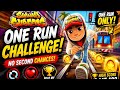 ONE RUN CHALLENGE in Subway Surfers 😱 Can I Beat My Record?