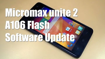 Micromax unite 2 A106 Flash Software Update SP Flash Tool Tested