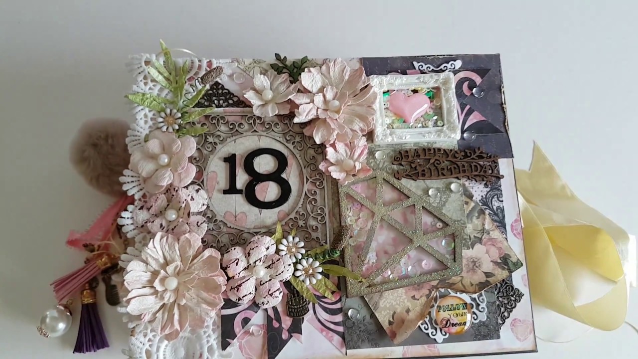 18th Birthday Scrapbook Album YouTube