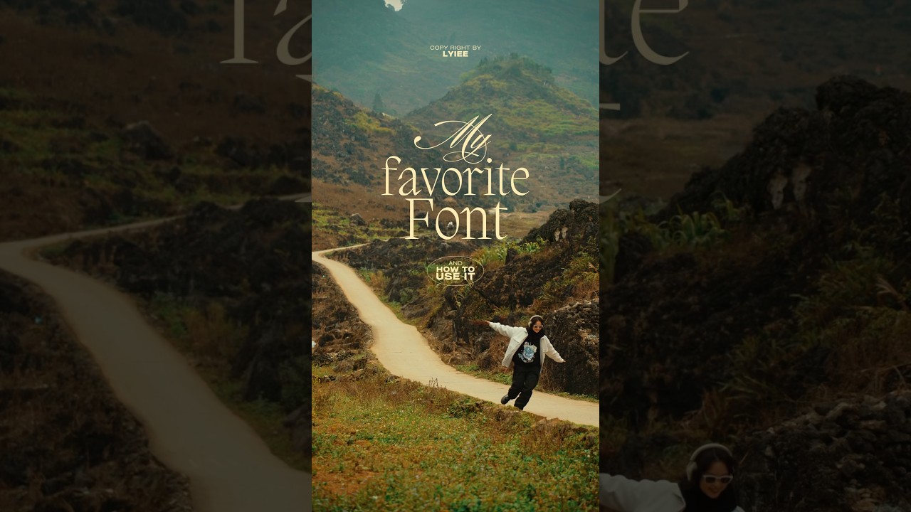 MY FAVORITE COMBO FONTS & How to USE 