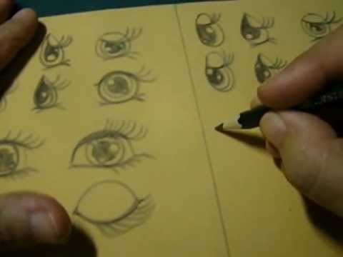 Vídeo: Como Desenhar Olhos De Boneca