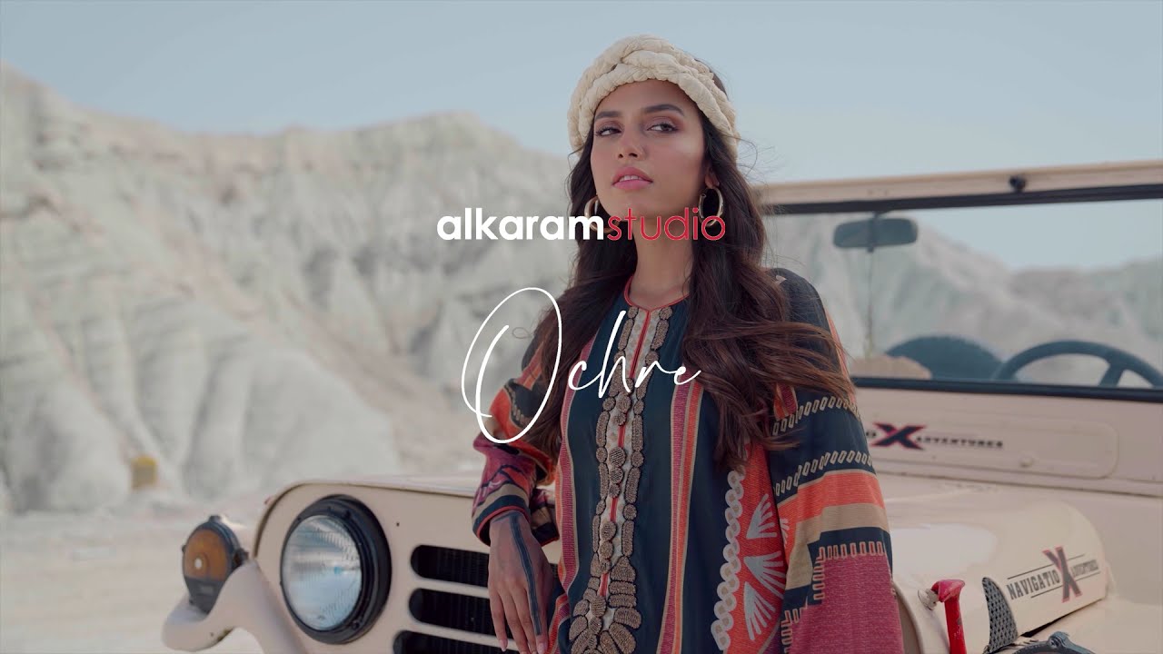 Alkaram Studio  - Ochre Summer Collection 2021 - Musician