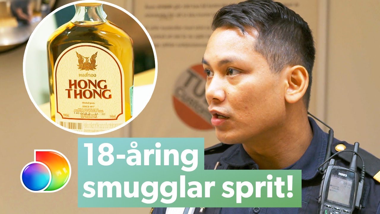 Tullen tar 18-åring som smugglat sprit på bar gärning | Gränsbevakarna Sverige | discovery+