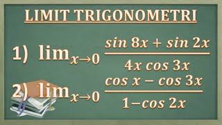 Trik mengerjakan soal limit trigonometri