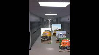 Train Game at the School