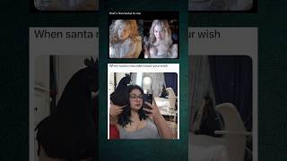 "Fem Lestat vibes meet Santa fail proves wishes always come with chaos." #viral
