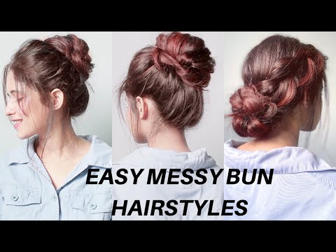 4-easy-messy-bun-hairstyles-for-long,-short-hair,-for-college,-office,-parties-|-anukriti-lamaniya