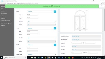 Custom Shapes - WinDoor Quote - Window Quoting and Manufacturing Software