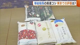 Niigata Prefecture Koshihikari rice, affected by the extreme