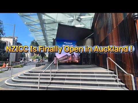 뉴질랜드 초대형 컨벤션 센터 NZICC 10년만에 오픈했습니다 🇳🇿✨️